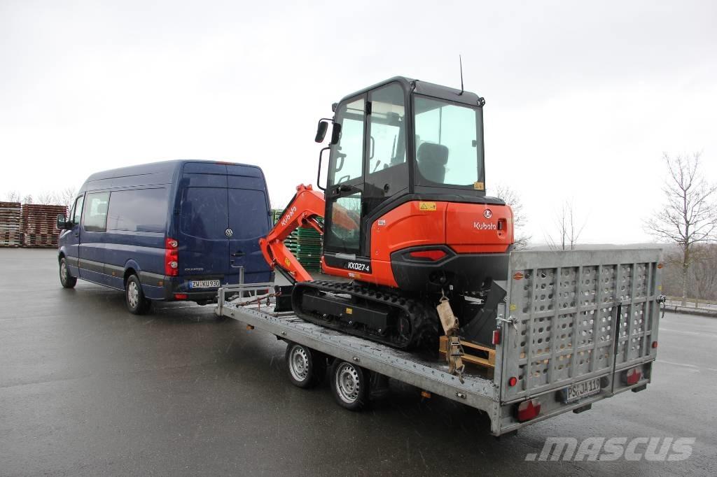 Kubota KX027-4 Mini kotrók < 7t