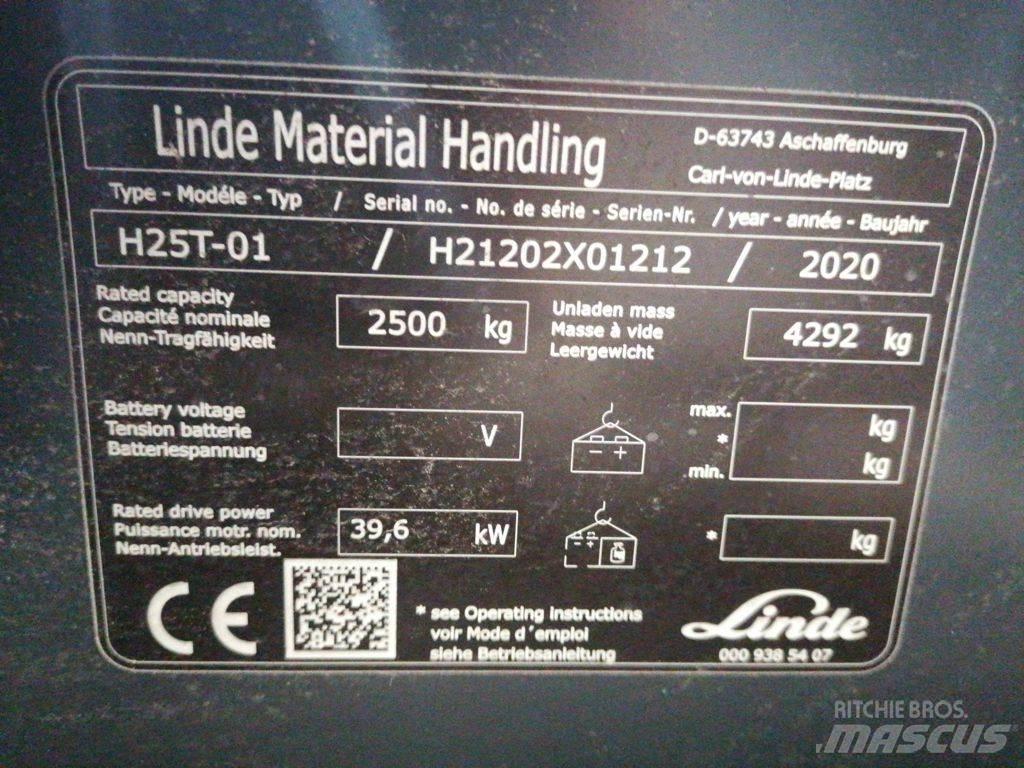 Linde H25T-01 Elektromos targoncák