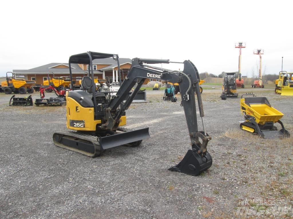 John Deere 26G Mini kotrók < 7t