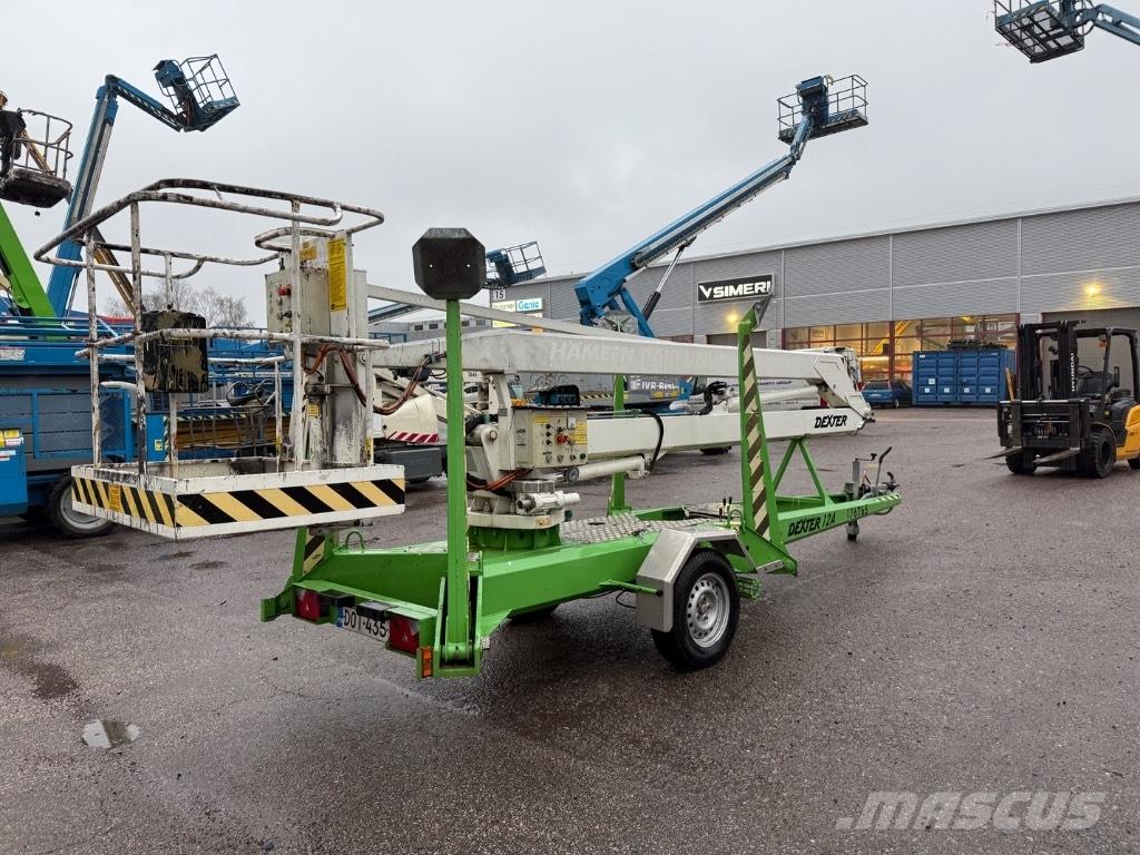 Dexter 12 A Pótkocsira szerelt emelők és állványok