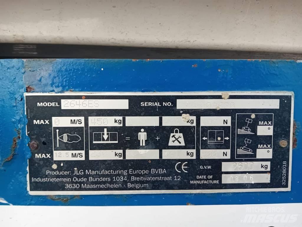 JLG 2646 ES Ollós emelők