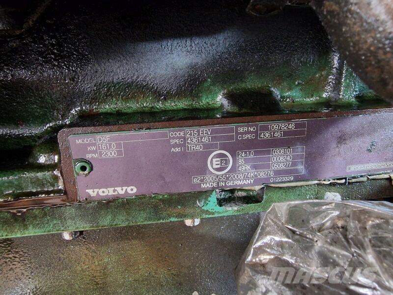 Volvo D5F 215EEV Motorok