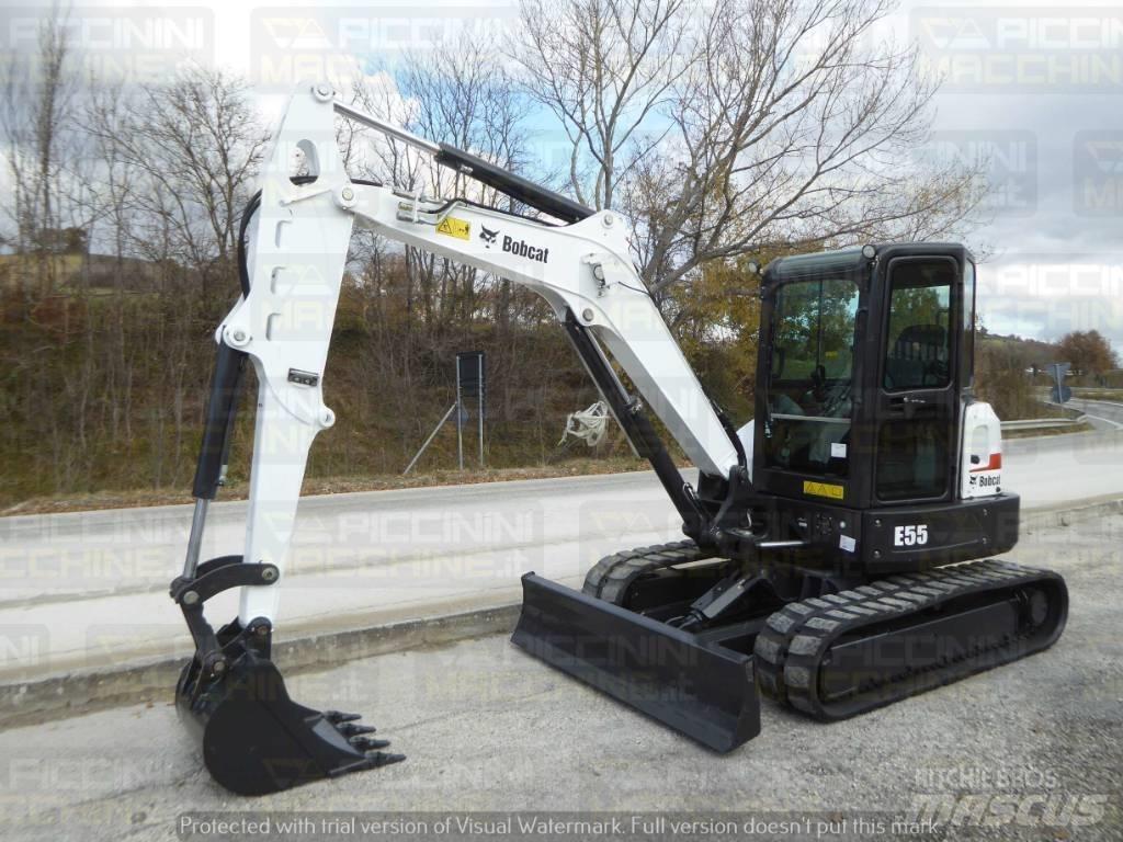Bobcat E55 Mini kotrók < 7t