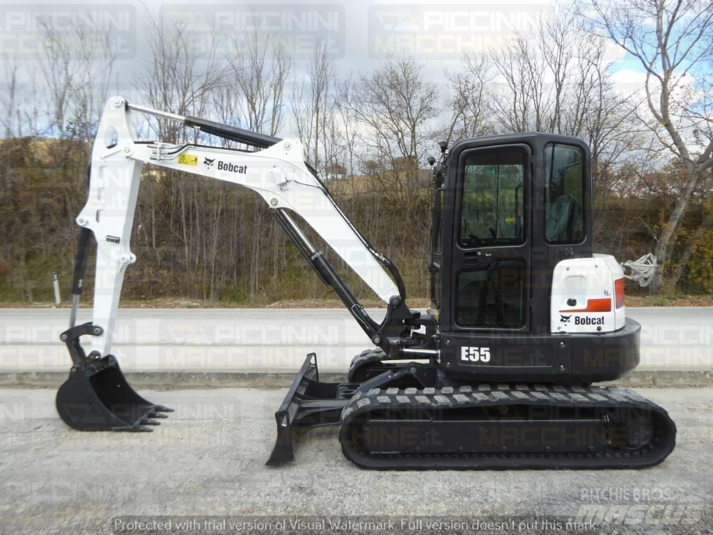Bobcat E55 Mini kotrók < 7t