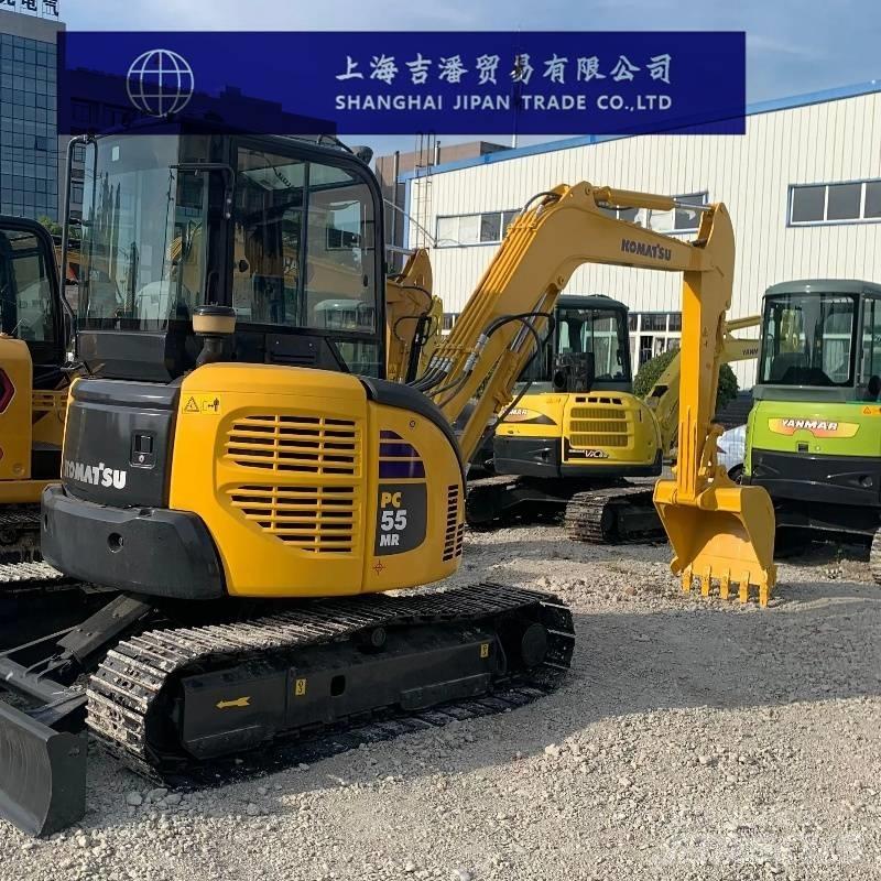 Komatsu PC 55 Mini kotrók < 7t