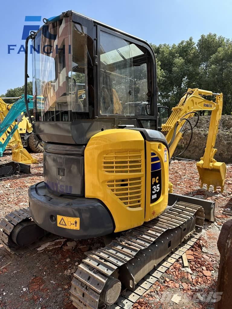 Komatsu PC 35 MR Mini kotrók < 7t