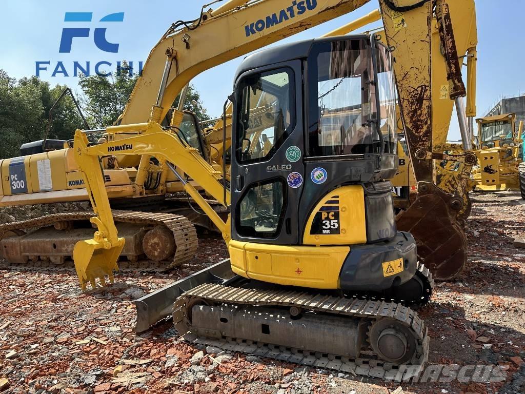 Komatsu PC 35 MR Mini kotrók < 7t