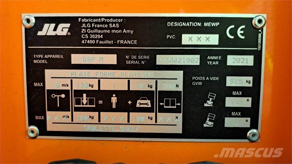 JLG DSP-M (NEW 2021) Egyéb felvonók és állványok