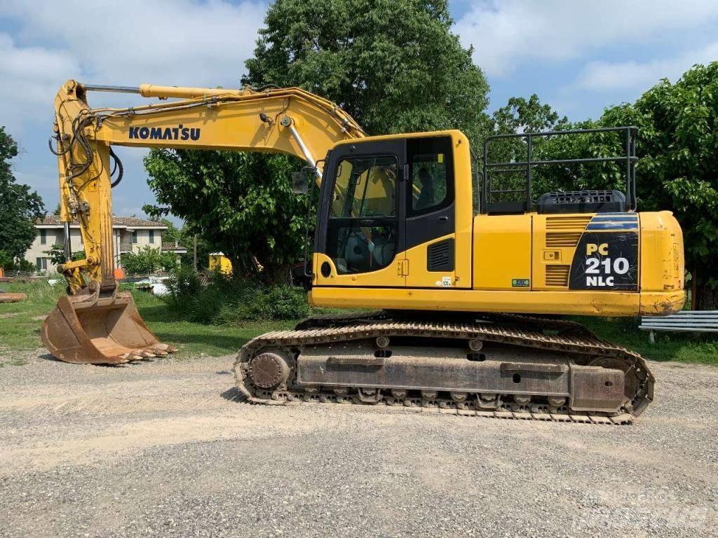 Komatsu PC 210 NLC-8 Lánctalpas kotrók