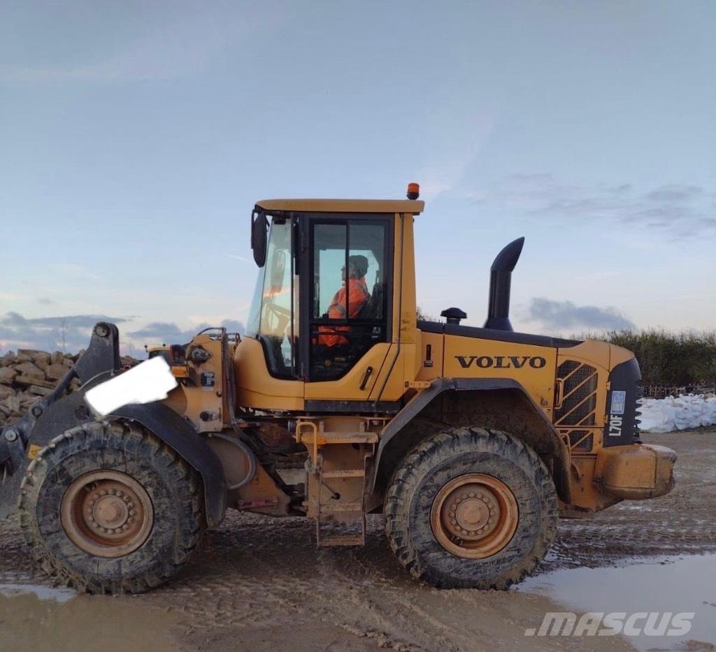 Volvo L 70 F Gumikerekes homlokrakodók