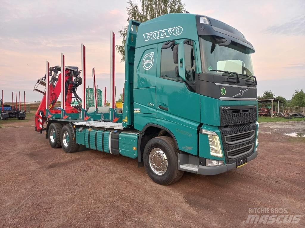 Volvo FH500 Rönkszállító teherautók