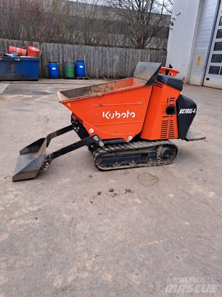 Kubota KC 70 Mezei dömperek