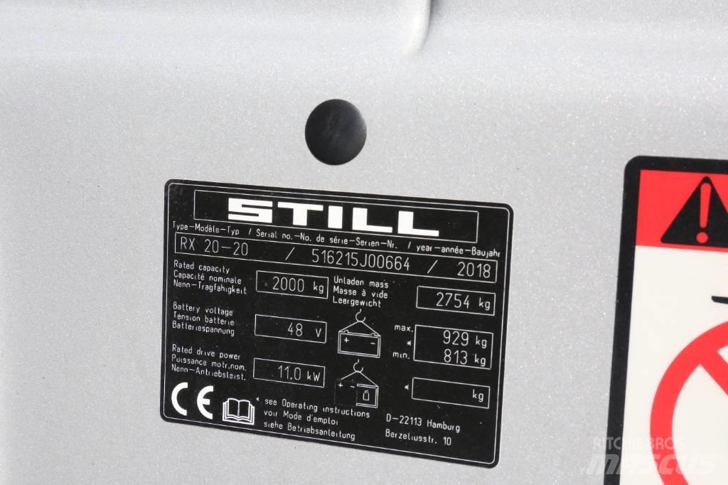 Still RX20-20 Elektromos targoncák