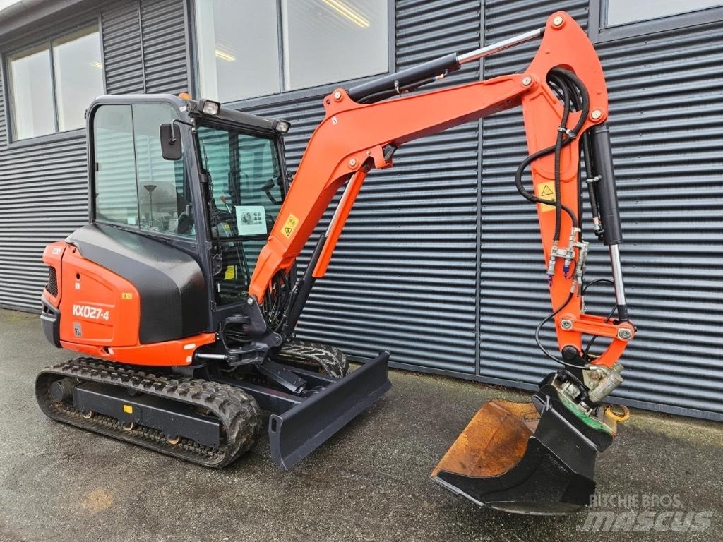 Kubota kx027-4 Mini kotrók < 7t
