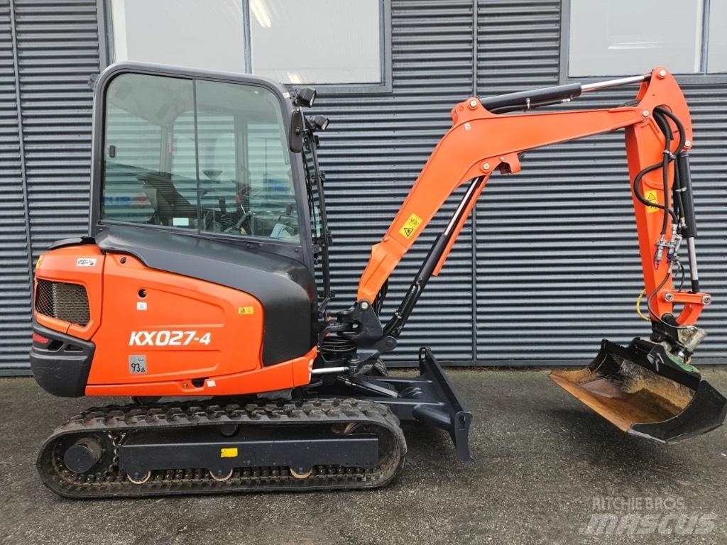 Kubota kx027-4 Mini kotrók < 7t