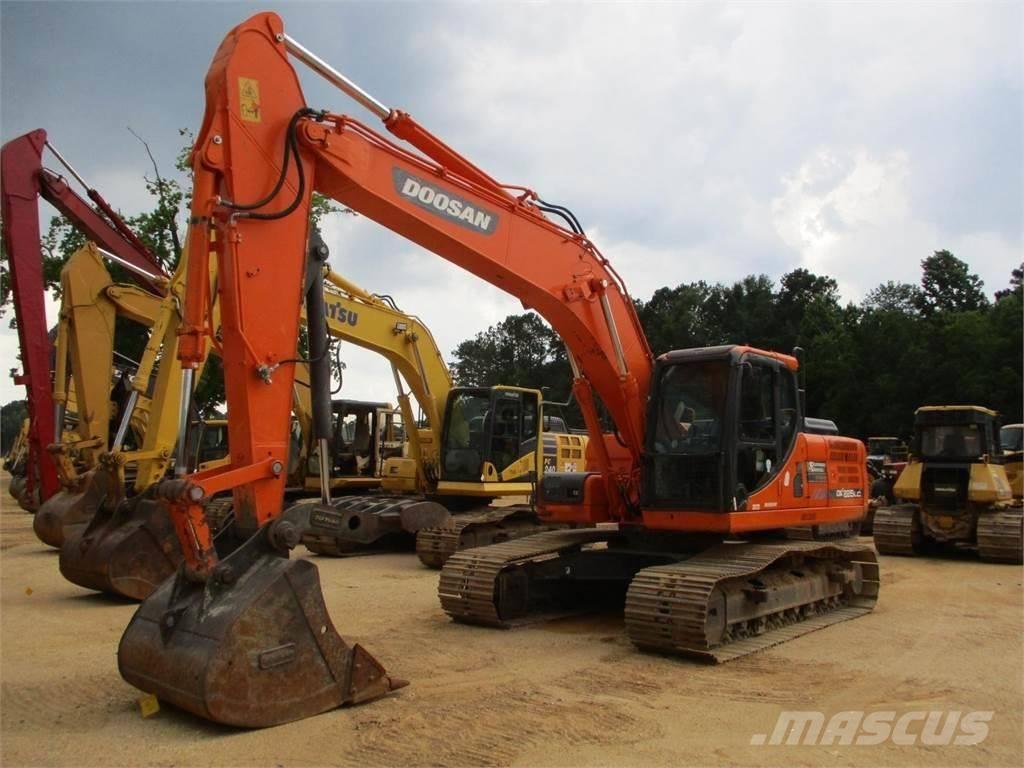 Doosan DX 225 Lánctalpas kotrók