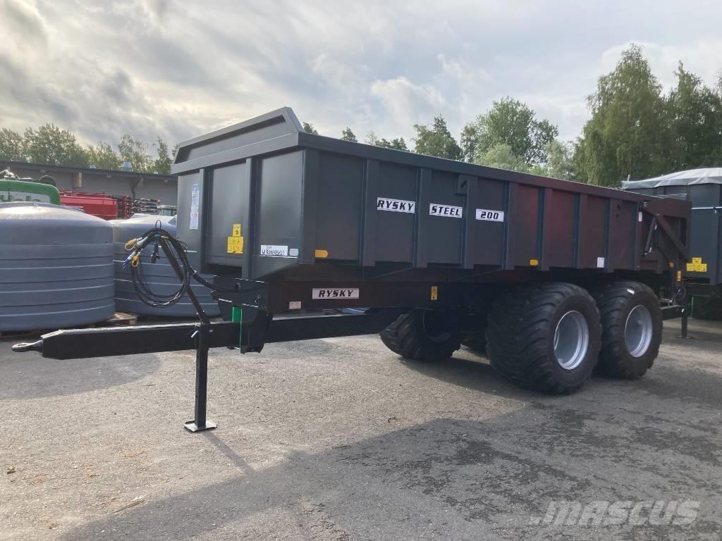 Rysky Steel 200 HARD Billenő Mezőgazdasági pótkocsik