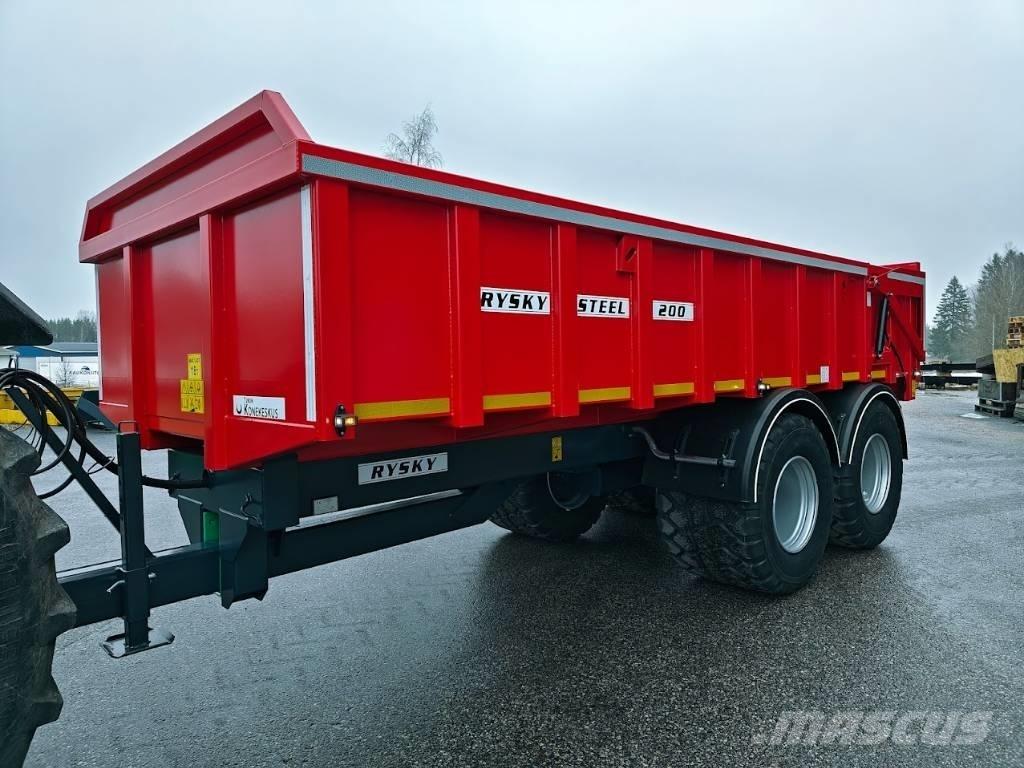 Rysky Steel 200 HARD Billenő Mezőgazdasági pótkocsik