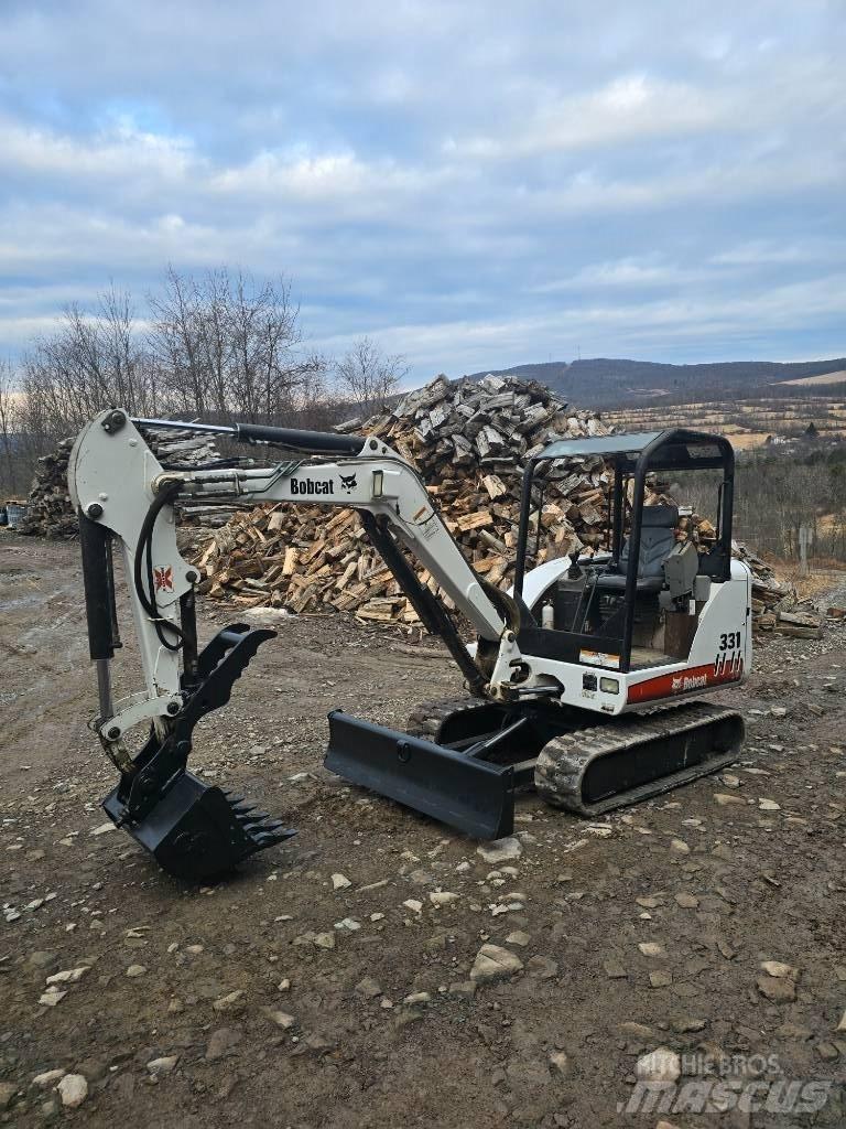 Bobcat 331 G Mini kotrók < 7t