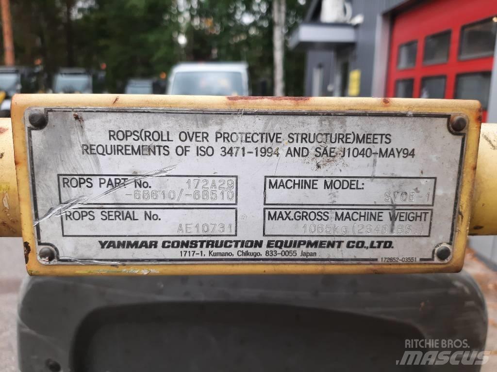 Yanmar SV 08-1 Mini kotrók < 7t