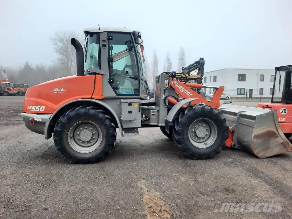 Atlas Weycor AR550 Gumikerekes homlokrakodók