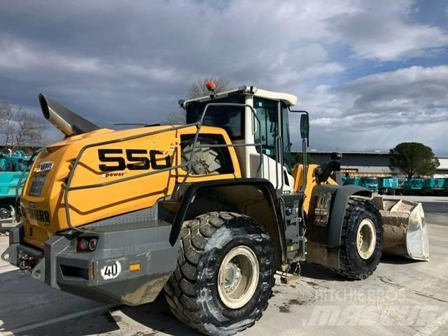 Liebherr L550 Xpower Gumikerekes homlokrakodók