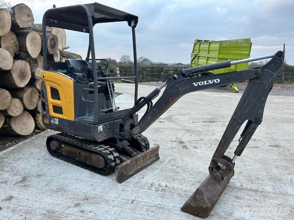 Volvo EC 15D Mini kotrók < 7t
