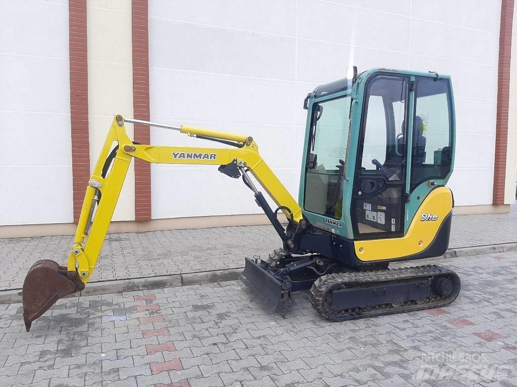 Yanmar SV 18 Mini kotrók < 7t