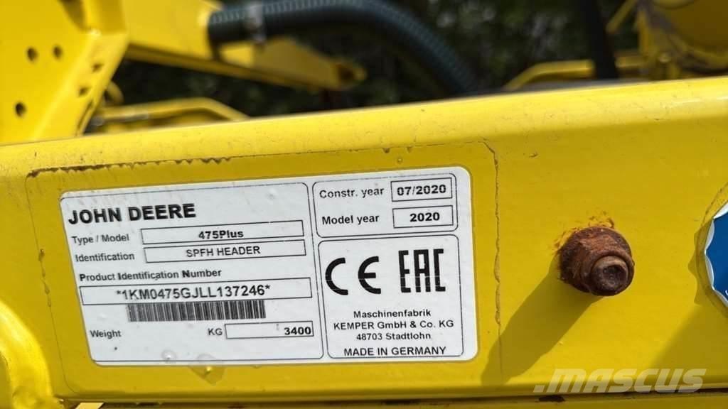 John Deere 8500 0 Betakarítók