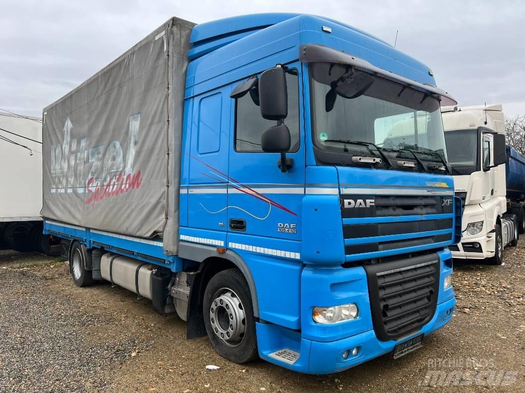 DAF XF105.410 Elhúzható ponyvás