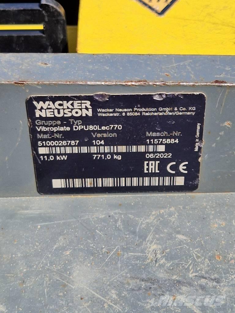 Wacker Neuson DPU 80 Vibrátorok