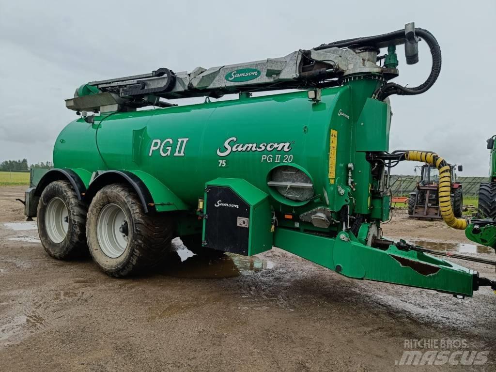 Samson PG II 20 Poranyag tartályos