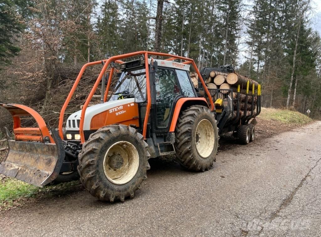 Steyr 9100 Traktorok
