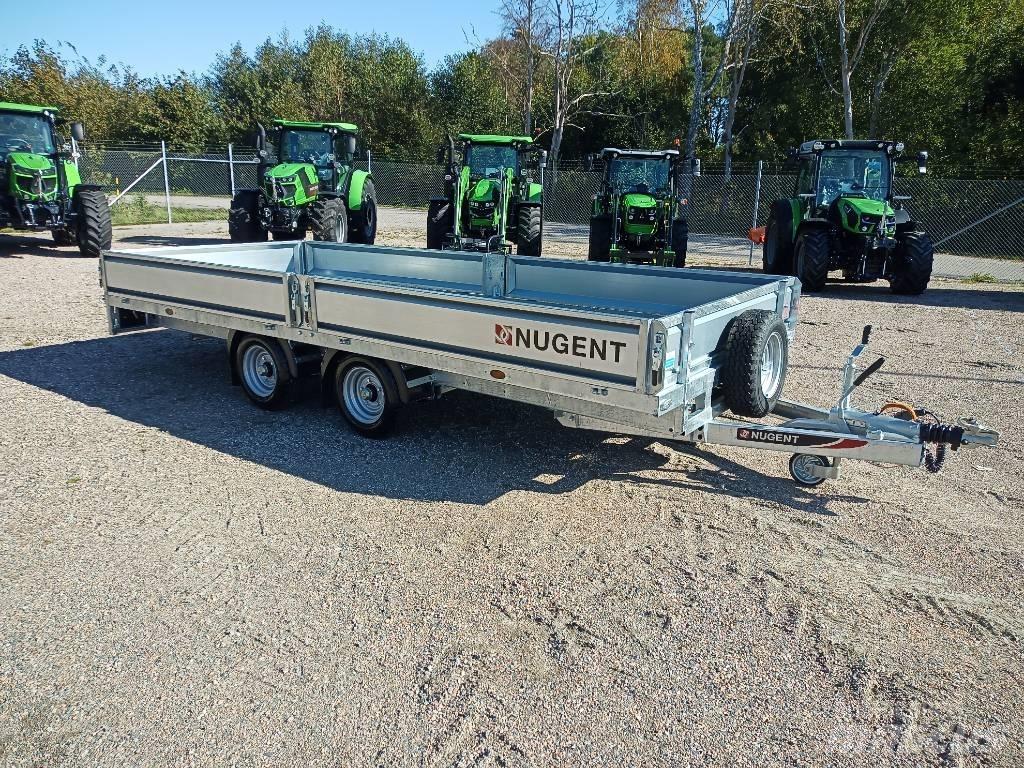 Nugent Flatbed 4920 Platós / Ponyvás pótkocsik