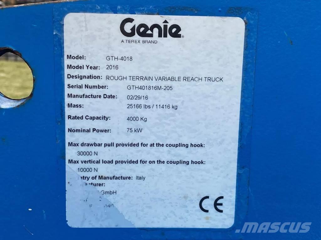 Genie GTH- 4018 Teleszkópos rakodók