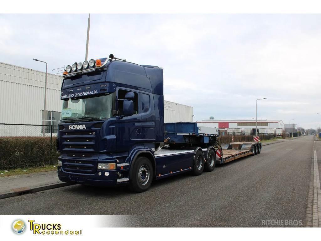 Scania R580 V8 + 6X4 Nyergesvontatók
