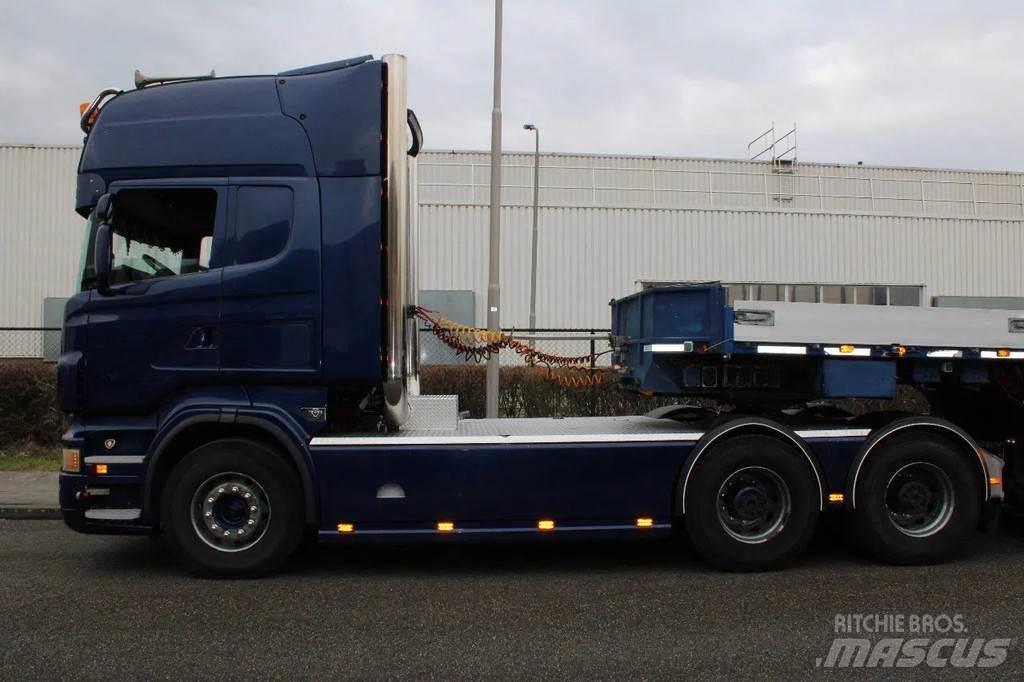 Scania R580 V8 + 6X4 Nyergesvontatók