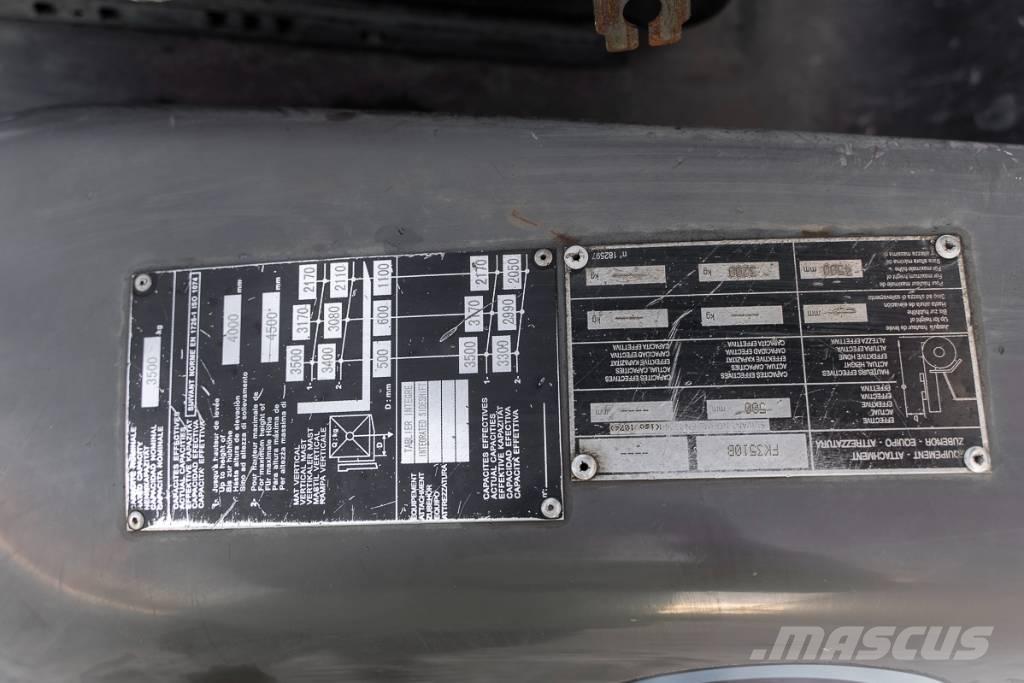 Manitou MI 35 G Gázüzemű targoncák