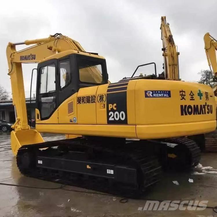 Komatsu pc200-7 Lánctalpas kotrók