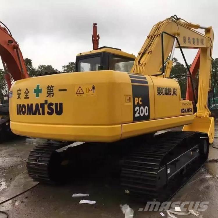 Komatsu pc200-7 Lánctalpas kotrók