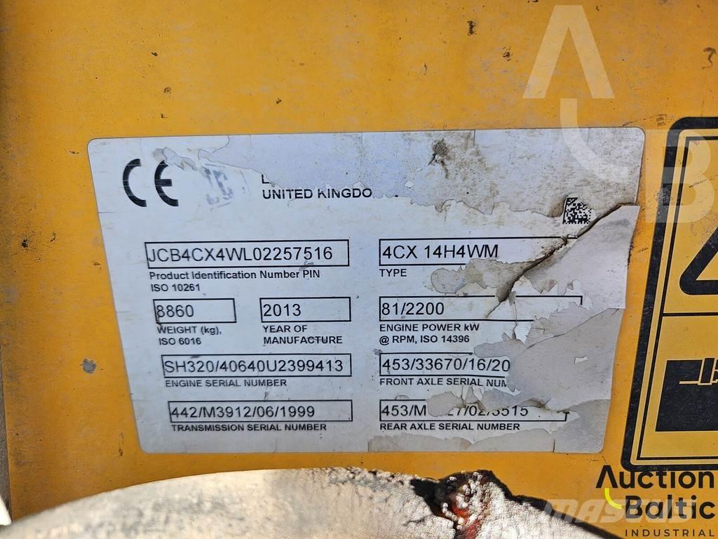 JCB 4 CX Kotrórakodók