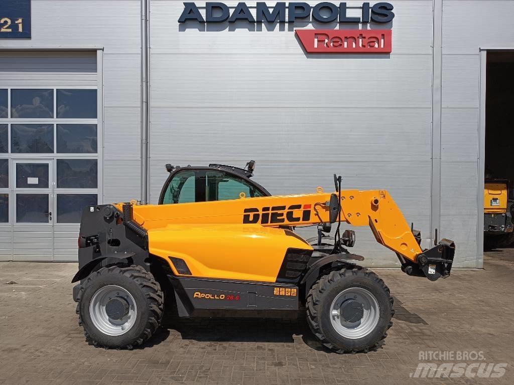 Dieci apollo 26.6 Teleszkópos rakodók