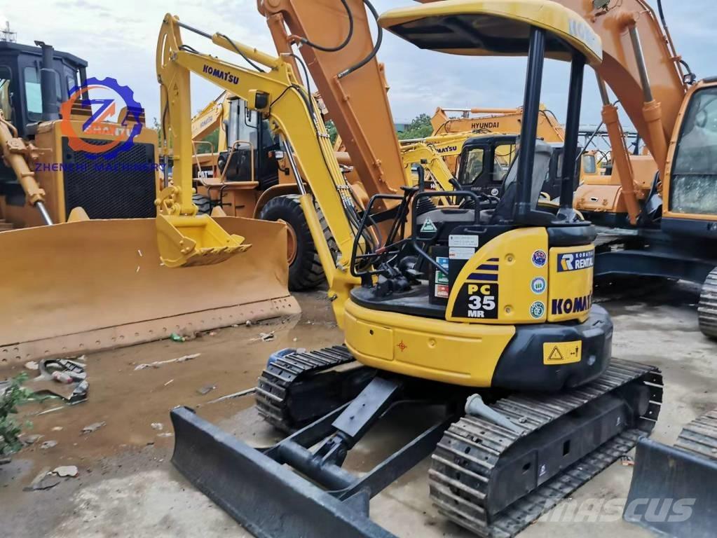 Komatsu PC 35 MR Mini kotrók < 7t