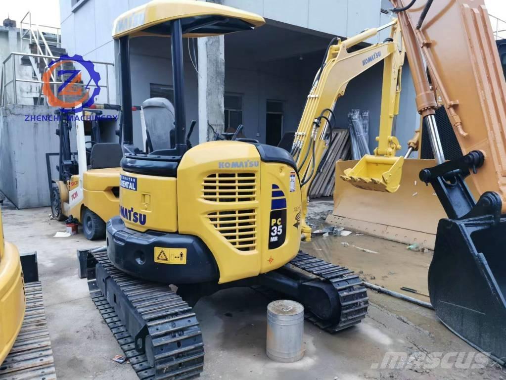 Komatsu PC 35 MR Mini kotrók < 7t