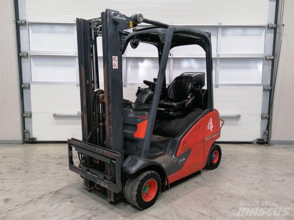 Linde H20T-01 Gázüzemű targoncák