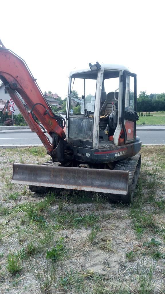 Kubota KX 161-3 A Mini kotrók < 7t