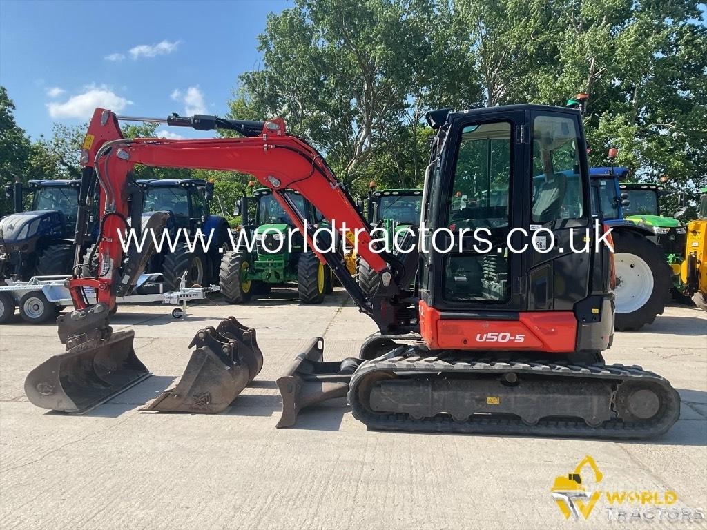 Kubota U 50 Mini kotrók < 7t