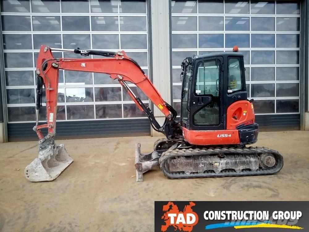 Kubota U 55-4 Mini kotrók < 7t