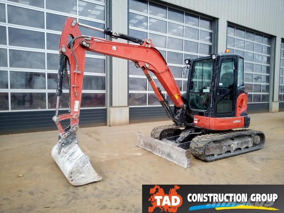 Kubota U 55-4 Mini kotrók < 7t
