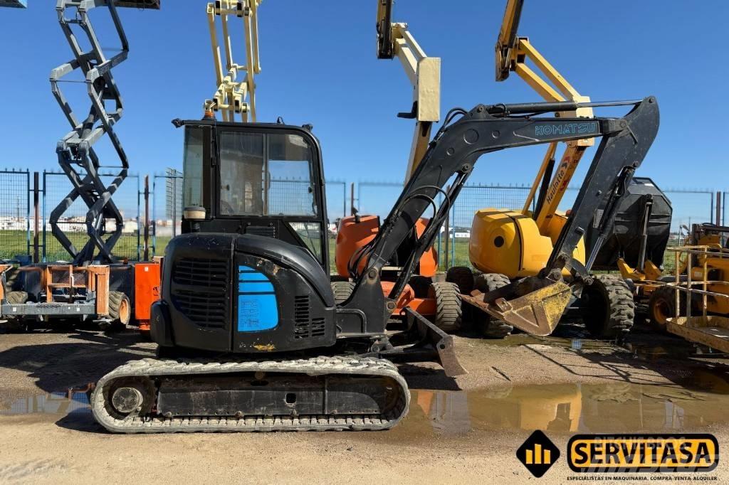 Komatsu PC 55 MR-2 Mini kotrók < 7t